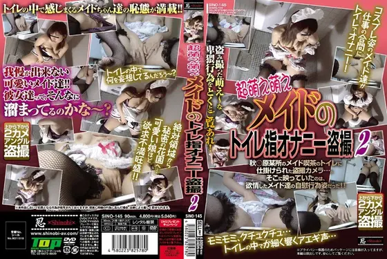 超萌え萌えメイドのトイレ指オナニー盗撮 2