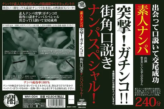 素人ナンパ 突撃！ガチンコ！！街角口説き ナンパスペシャル！