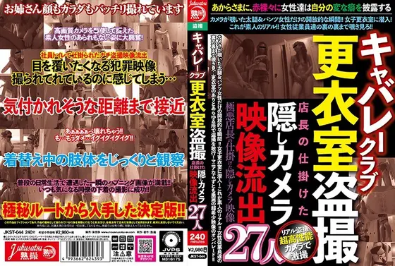 Peeping In The Changing Room Of A Cabaret Club Leaked Videos Filmed By A Hidden Camera Installed By The Manager 27 Ladies