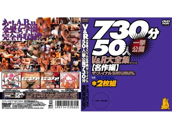 V＆R大全集スペシャル 【名作編】ザ・ファイナル 730分50人一挙公開（2枚組）