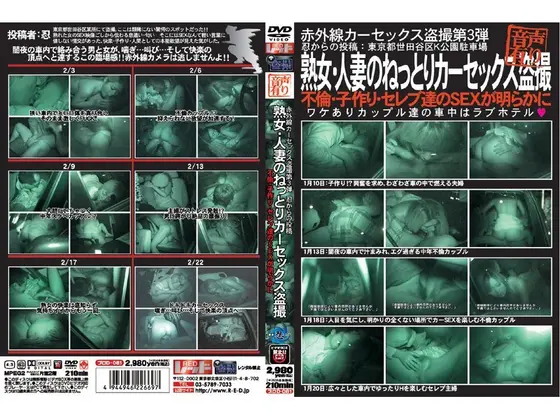 Real Footage! Car Sex Caught by Hidden Infrared Camera - Volume 3