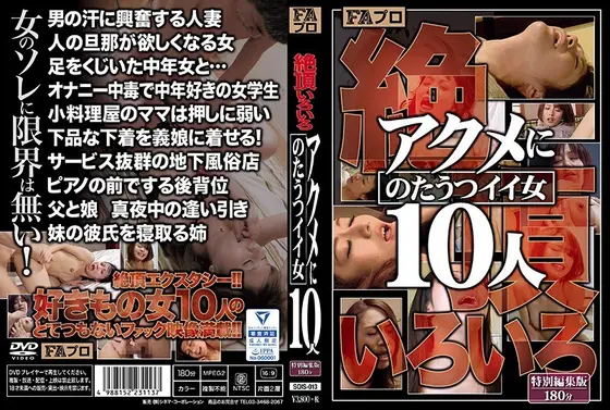 絶頂いろいろ アクメにのたうつイイ女10人 （DOD）