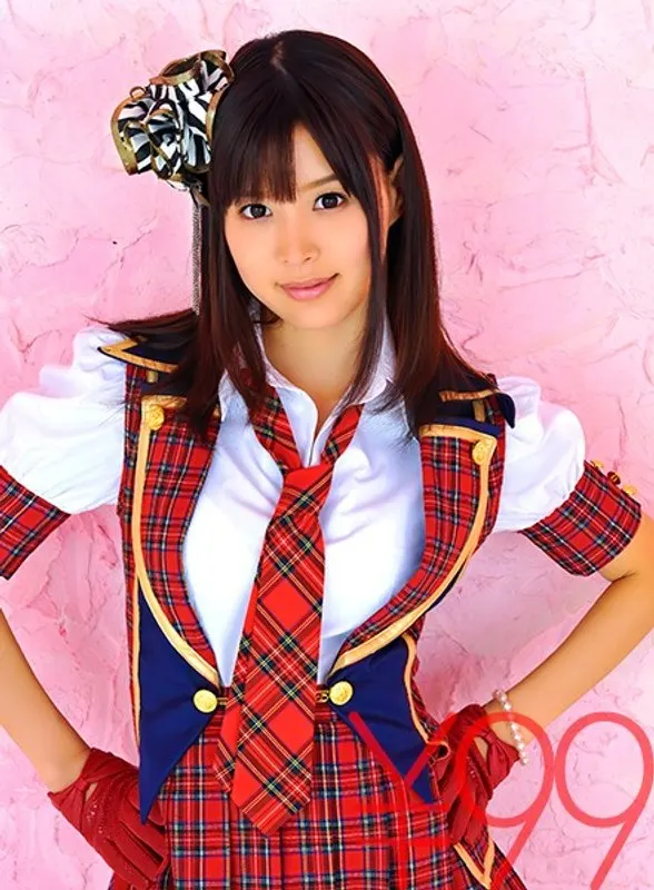 Tsukasa-chan Is Wearing An Idol Outfit And Currently Studying The 48 Basic Techniques Of Sex. She's Struggling With Her Training While Working With A Male Actor, Allowing Him To Lead While Shaking Her Ass. As She Learns Her Technique, He's Banging Her Pussy With Hard Piston Thrusts, And Pumping Her Cunt In The Missionary Position For All To See. And As She Gets Throttled With More High-Speed Piston-Pounding Thrusts, It All Ends With A Cum Face Semen Splattering. Tsukasa Aoi