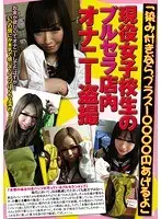 現役女子校生のブルセラ店内オナニー盗撮