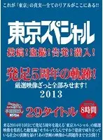 Special Tokyo Post! Voyeur! Accusation! Undercover! 5th Anniversary Trail! We Show You All Selected Movies! 2013, 29 Titles, 8 Hours