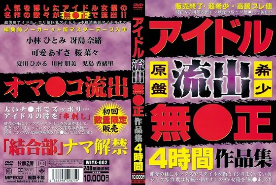アイドル流出無●正作品集