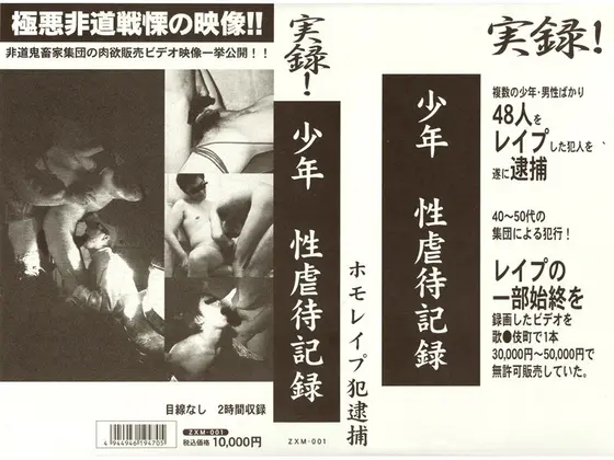 True Stories! Record Of Youth Sex Crimes