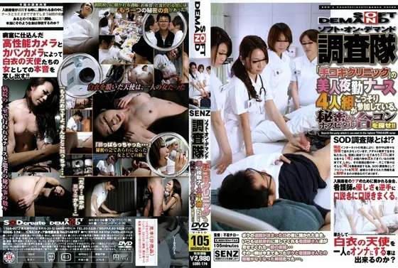 Soft On Demand Research Team: Amateur Footage of Night Shift Nurses Secretly Doing More Than Required to Please Their Patients!