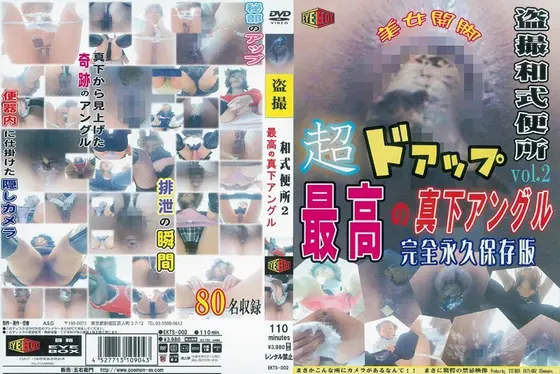 盗撮和式便所 超ドアップ！！ 最高の真下アングル！！ Vol.2 〜完全永久保存版〜