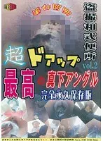 盗撮和式便所 超ドアップ！！ 最高の真下アングル！！ Vol.2 〜完全永久保存版〜