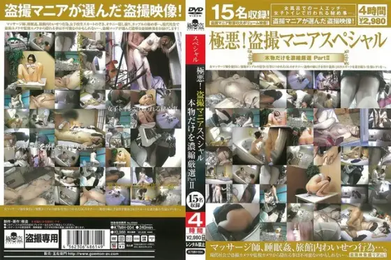 極悪！盗撮マニアスペシャル 本物だけを濃縮厳選 partII 4時間