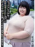 セックスレス20年！純粋培養でたわわに成長したポッチャリ国宝人妻、AVで欲求不満★猛烈大爆発の巻。