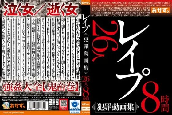 レ●プ 犯罪動画集 26人8時間（2枚組）