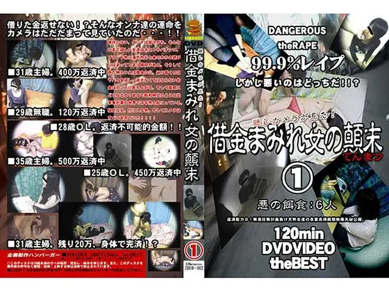 隠しカメラが見た！ 借金まみれ女の顛末 1