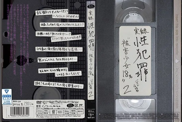 実録性犯罪 〜被害少女18名〜 ベスト4時間 2