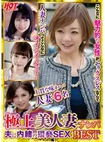 極上美人妻ナンパ 夫に内緒の猥褻SEX Best2 6名