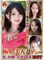 極上美人妻ナンパ 夫に内緒の猥褻SEX Best5 6名