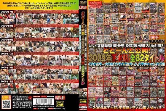 レッド突撃隊！盗撮！告発！投稿！流出！潜入！神企画？！ どどーんと公開！2009年下半期 全82タイトル 09年7月→09年12月まで！ぜ〜んぶ見せちゃいます！！（2枚組）
