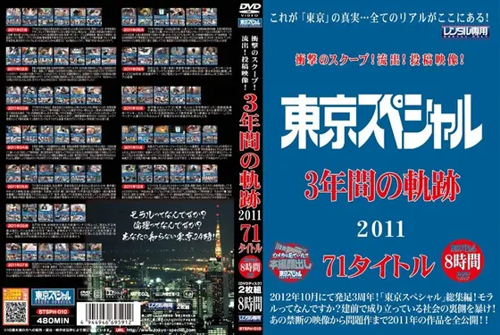 衝撃のスクープ！流出！投稿映像！ 東京スペシャル3年間の軌跡 2011 71タイトル 8時間（2枚組）