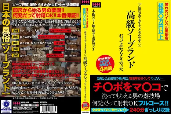 High-level sex shop of your dreams Total price: ¥00,000 or more ``Thank you for nominating me◆'' I went to a high-class soapland and this is what happened.