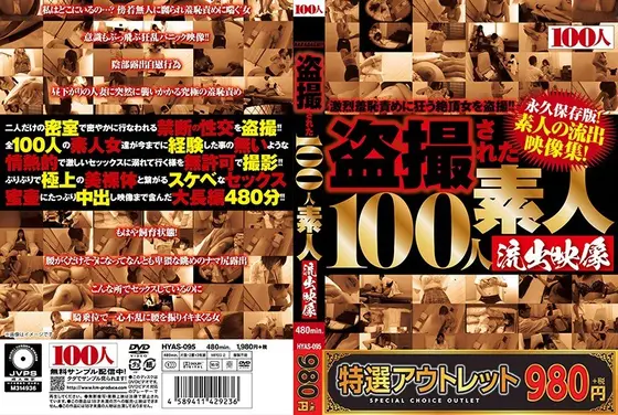 【特選アウトレット】盗撮された100人 素人流出映像