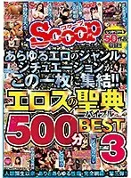 あらゆるエロのジャンル・シチュエーションがこの一枚に集結！！エロスの聖典500分BEST3 （2枚組）