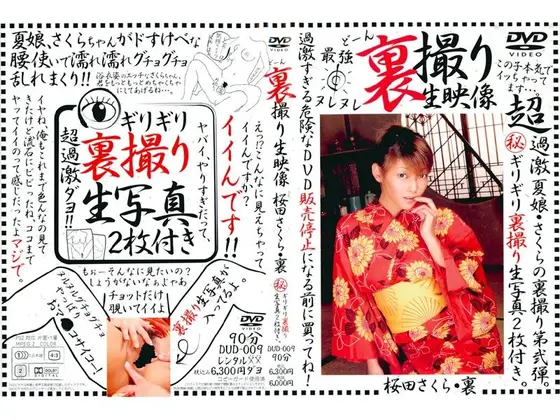 裏撮り生映像 桜田さくら・裏