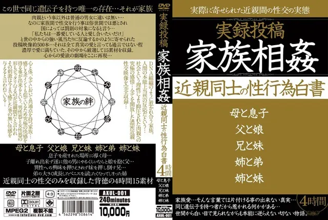 実録投稿 家族相姦 近親同士の性行為白書