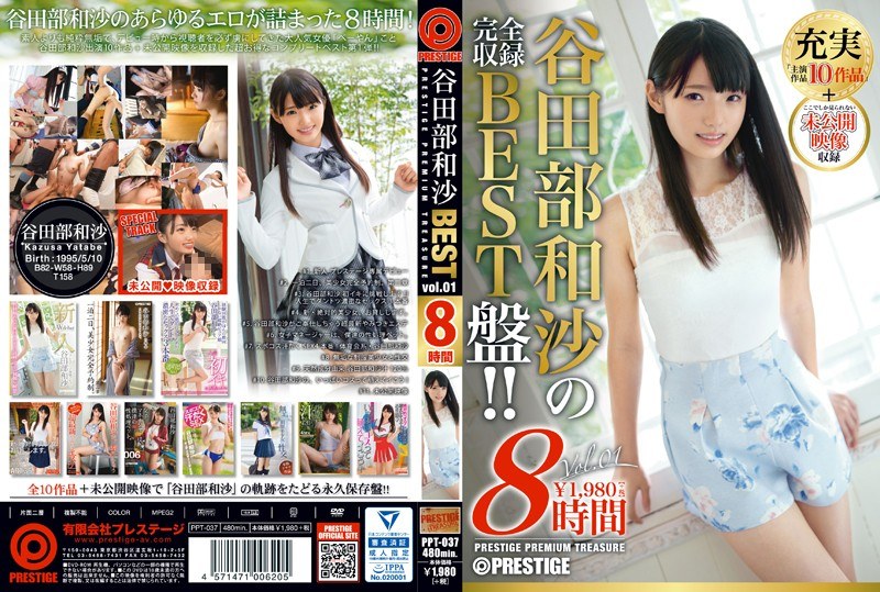 谷田部和沙 8時間 BEST PRESTIGE PREMIUM TREASURE vol.01（2枚組）
