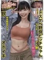 ドスケベ野良ビッチちゃん デカチンで白目アヘ顔 「もうヤダぁ無理ぃ」と完全敗北アクメの後、追い討ちピストン喰らって獣みたいなひっくい声でオホイキ