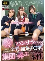 【FANZA限定】パンチラごときで勃起する雑魚チ〇ポを集団で弄ぶメスガキ達の本性 市井結夏さんのパンティと生写真付き