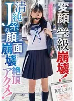 [FANZA Exclusive] Class collapses with a strange face! Innocent J-type face collapse climax acme! Shiori Mamiya panties and instax set