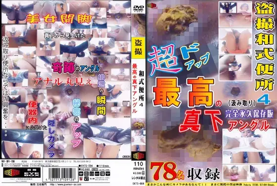 Peeping in a Japanese-Style Toilet Vol. 4: Dangerously Intrusive Closeups