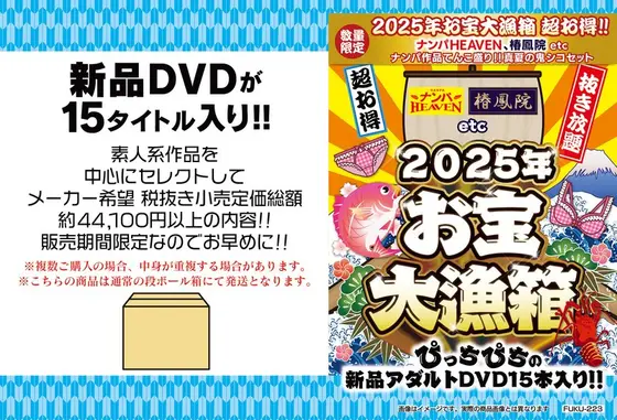 【数量限定】お宝大漁箱 超お得！！【ナンパHEAVEN、椿鳳院etc】ナンパ作品てんこ盛り！！真夏の鬼シコセット