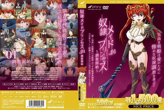 奴●メイドプリンセス Vol.01 〜調教開始〜 《PIXY100万本突破記念！NICE PRICE！》
