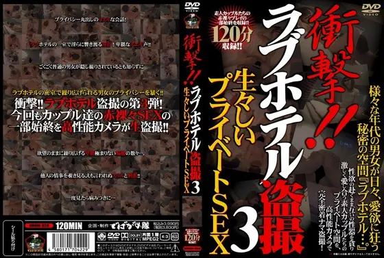 衝撃！！ラブホテル盗撮 3