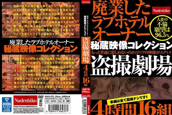 The Secret Video Collection Belonging To The Former Owner Of A Closed-Down Love Hotel. Peeping Theater. 4 Hours, 16 Couples