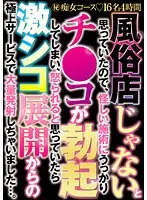 風俗店じゃないと思っていたので、怪しい施術にうっかりチ●コが勃起してしまい、怒られると思っていたら激シコ展開からの極上サービスで大量発射しちゃいました…。