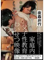 家庭内父子性教育わいせつ映像 夜姦非行
