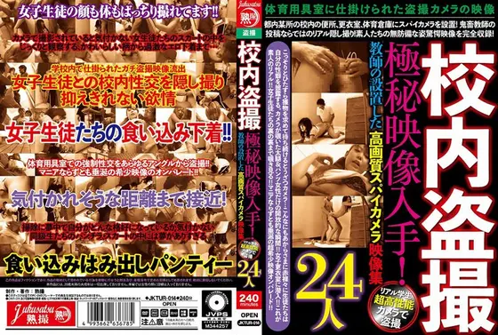 校内盗撮 極秘映像入手！教師の設置した高画質スパイカメラ映像集24人