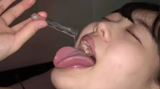 Super-Rare Mouth, Uvula, Teeth And Saliva Observation With Mina Mizuto