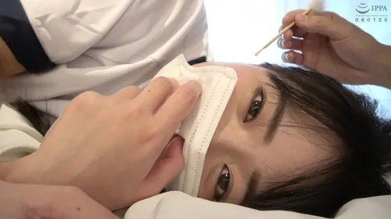 Ear Tickling And Ear Cleaning Fetish, Rion Izumi