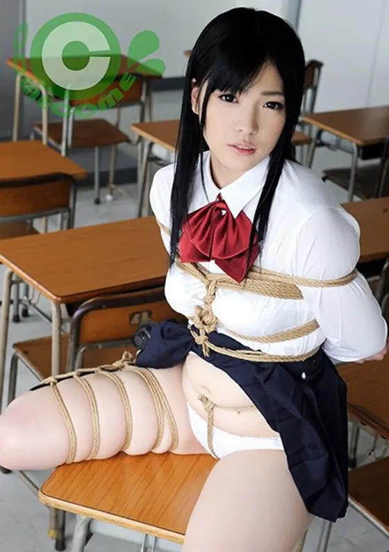 This Cute Girl With Black Hair And Beautiful Skin Was Wearing A See-Thru Leotard And Now I've Got Her Tied Down In The Nurse's Office For Some Serious Fucking! Karen Haduki