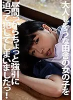 大人しそうな田舎の女の子を昼間っからちょっと強引に迫って犯してしまいましたっ！ 永井みひな （DOD）