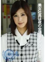 美人OLは夜の会議室でアクメする