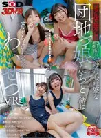 【VR】近所の好奇心旺盛な団地っ娘たちと一緒にヌルぐちょローションプールわいせつVR
