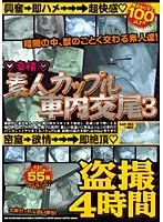 ◆発情◆ 素人カップル車内交尾 3 盗撮4時間