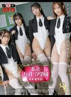【VR】【8K】私立ハイレグ学園 性処理学科 ～クラスメイト同士で性器を触りあい。真剣に性処理を学ぶVR～