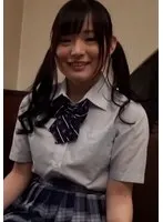 あどけない笑顔でツインテールに束ねた黒髪純情娘とコスプレ個撮テイの嵌め撮りセックス！